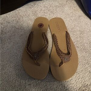 Cobian New never worn flip flops